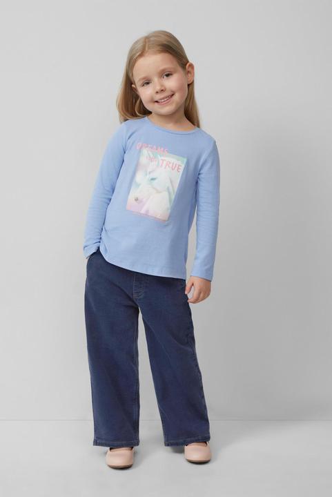 Actual product image S.Oliver Jeans-Hose Jeans / Regular Fit / Mid Rise / Wide Leg (140)