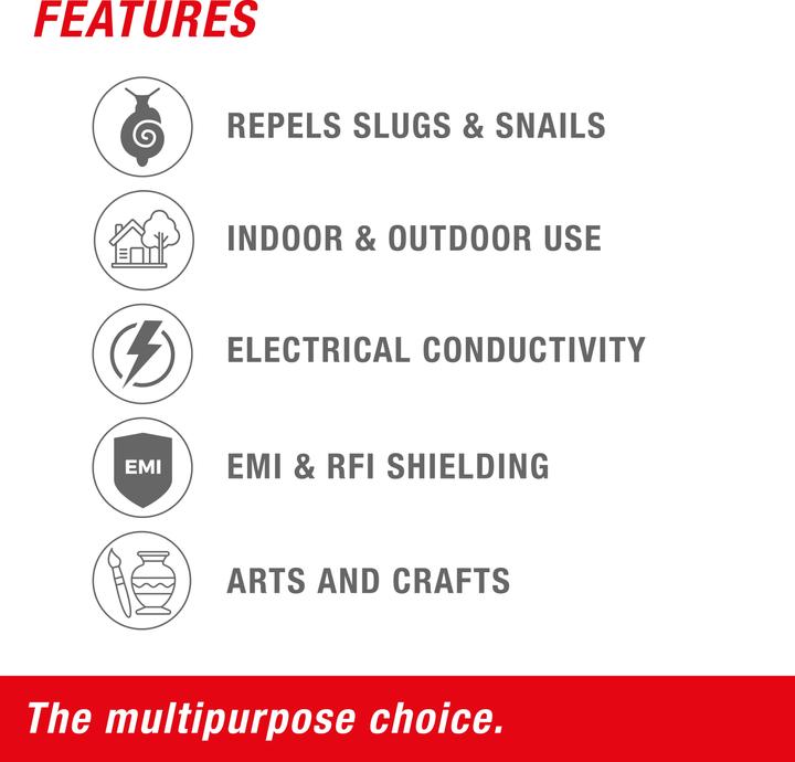 Produktbild Swissinno Schneckenkupferband 3cm x 5m