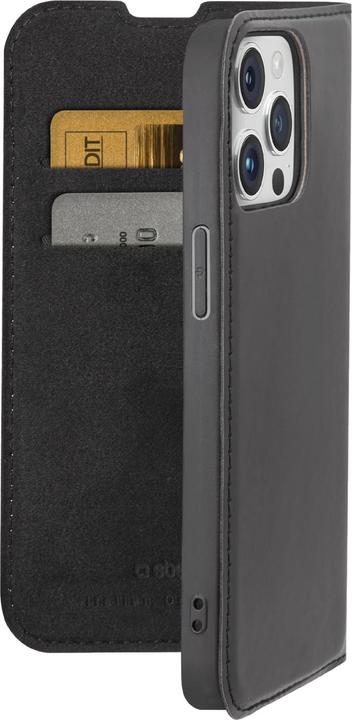 Produktbild SBS Book Wallet Lite iPhone 15 Pro Max schwarz (Apple iPhone 15 Pro Max)