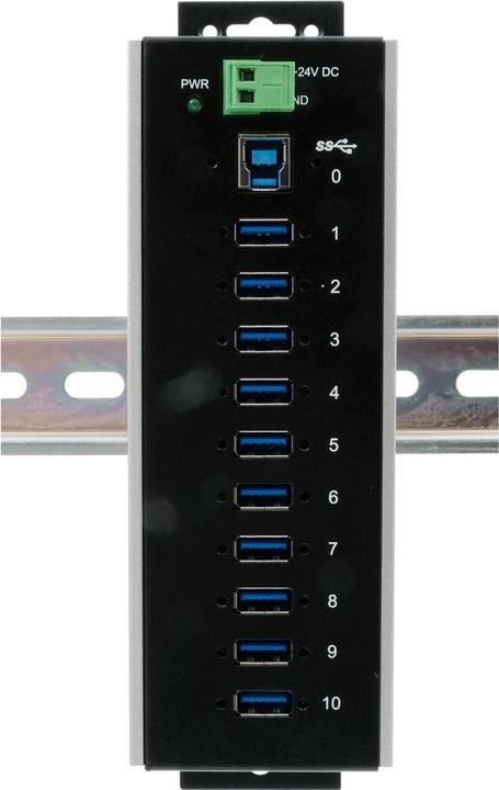 Actual product image Exsys EX-1110HMVS-WT (USB-B, 10 Ports)