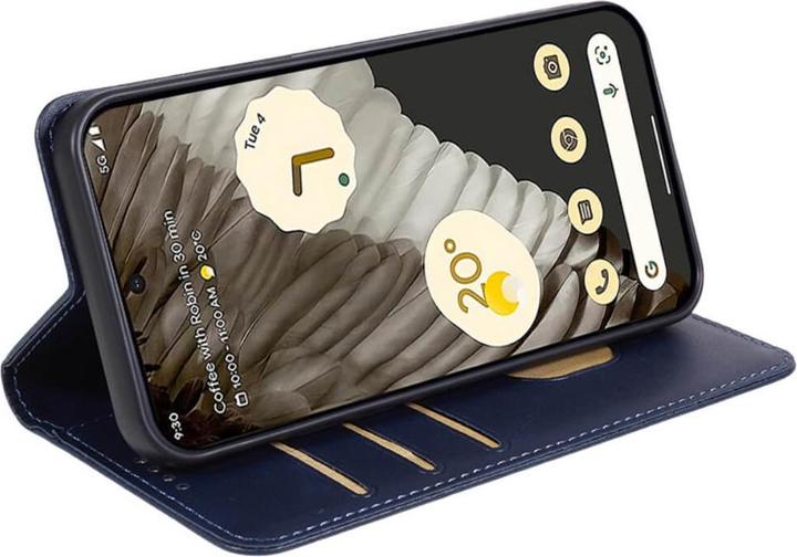 Produktbild Cover-Discount Google Pixel 8 - Stand Flip Case Hülle dunkelblau (Google Pixel 8)
