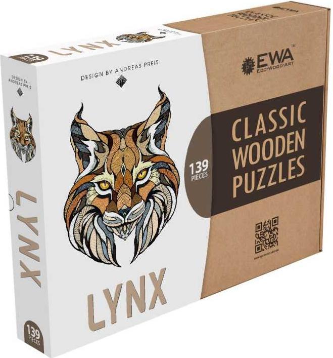 Eco Wood Art Lynx (139 pieces)