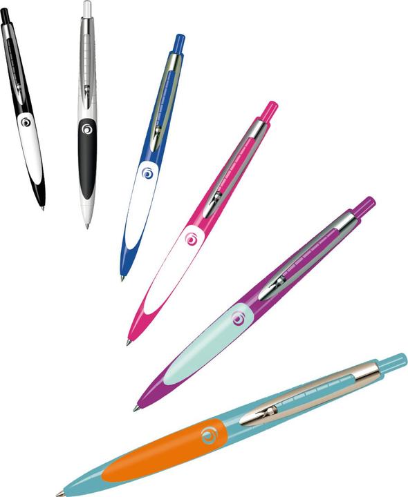 Produktbild Herlitz Kugelschreiber my.pen /weiss lose (Pink/Weiss, 1 x)