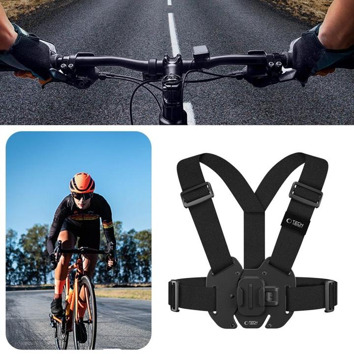 Image du produit Telesin Szelki na klatkÄ piersiowÄ GA100 Chest Mount do GoPro / DJI - czarne