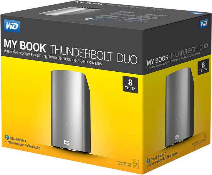 Produktbild WD MyBook Thunderbolt Duo (8 TB)