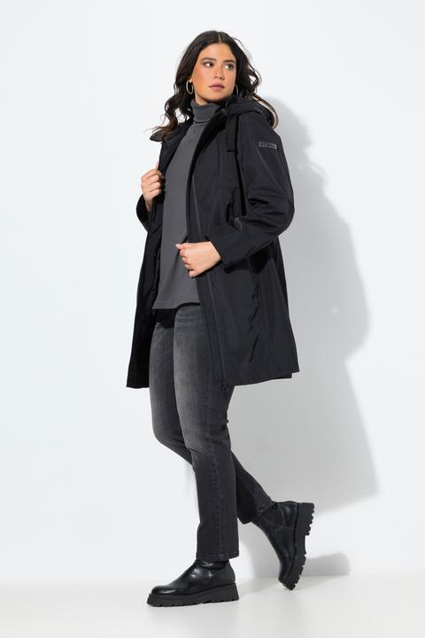 Produktbild Ulla Popken HYPRAR Funktionsjacke, wasserdicht, Kapuze (58)