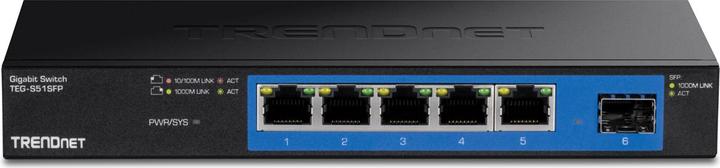 Actual product image Trendnet Teg-S51sfp (5 ports)