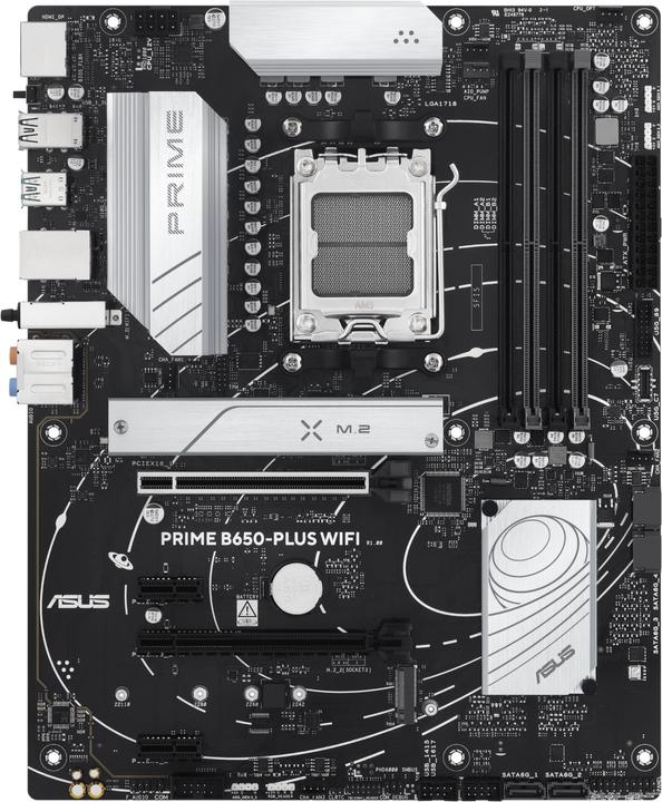 Actual product image ASUS PRIME B650-PLUS WIFI (AM5, AMD B650, ATX)