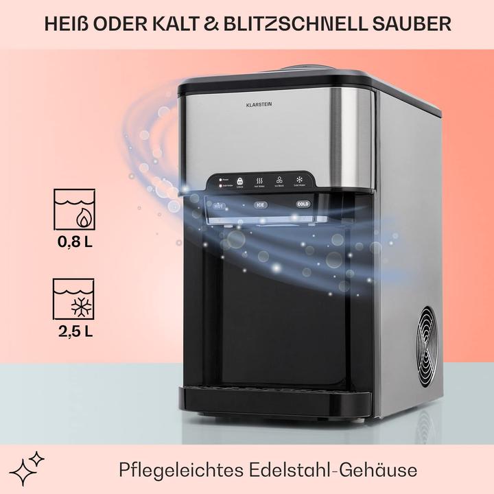 Produktbild Klarstein Eiswürfelmaschine