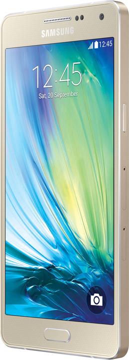 Actual product image Samsung SM-A300 Galaxy A3 (16 GB, Champagne Gold, 4.50", 8 Mpx, 4G)