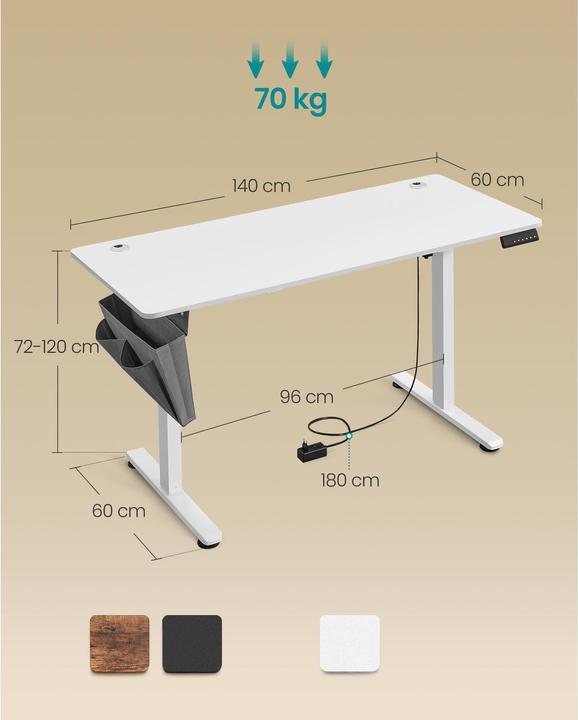 Actual product image Songmics Bar table (140 x 60 x 120 cm)