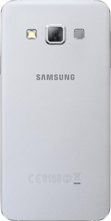 Actual product image Samsung SM-A300 Galaxy A3 (16 GB, Platinum Silver, 4.50", 8 Mpx, 4G)