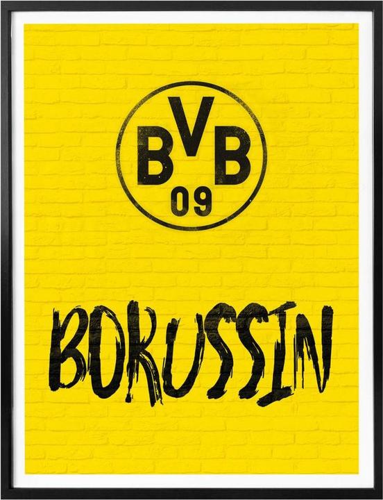 Produktbild Borussia Dortmund BVB Borussin (24 x 30 cm)
