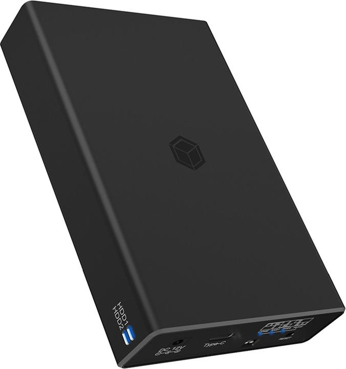 Icy Box RAID Gehäuse für 2x HDD/SSD, IB-RD2253-C31 (2.5")