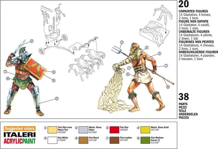 Produktbild Italeri Gladiators