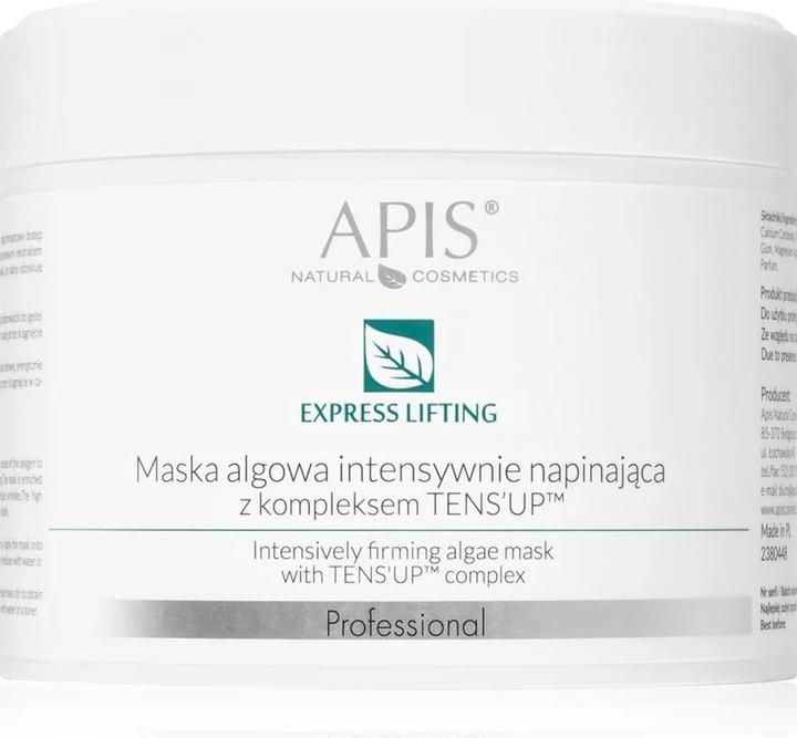 Produktbild Apis Natural Cosmetics Apis Express Lifting Intensive Tensioning Algae Mask With Tens'Up Complex 100G