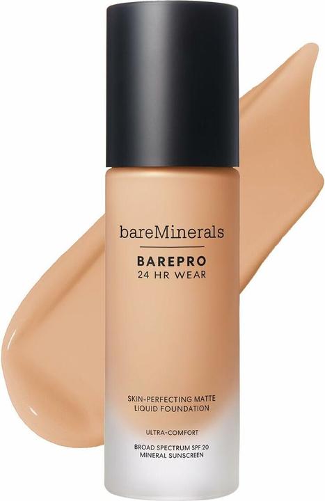 Produktbild Bare Minerals Bareminerals Bare Pro 24-Hour Matte Comfort Liquid Foundation - 30 Ml (300 Light Neutral)