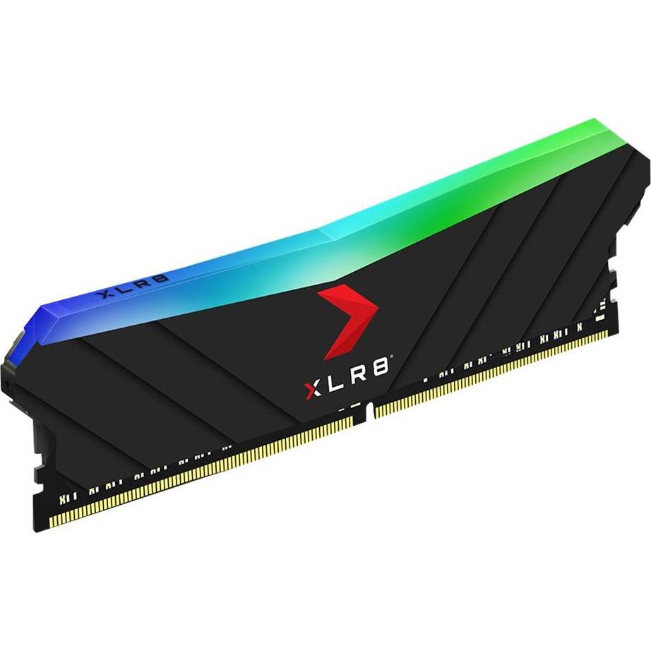 Thumbnail - PNY Electronics XLR8 RGB (2 x 8GB, 3200 MHz, DDR4-RAM, DIMM), RAM, Schwarz