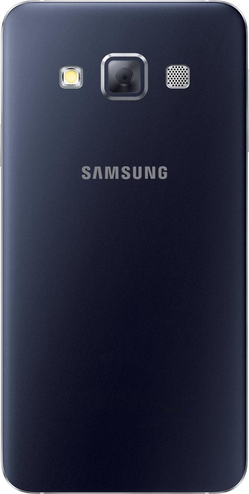 Actual product image Samsung SM-A300 Galaxy A3 (16 GB, Midnight Black, 4.50", Dual SIM, 8 Mpx, 4G)