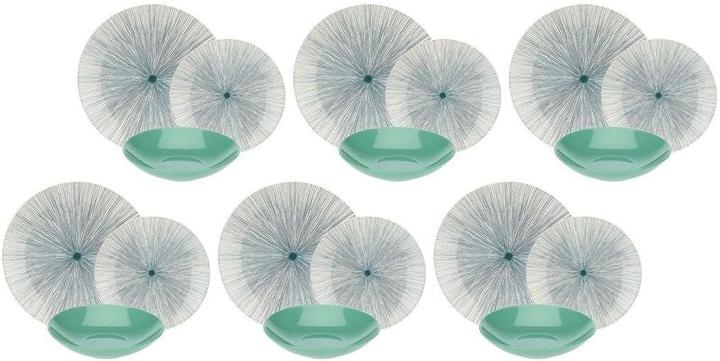 Rose Tulipani Dinner service for 6 people Warm on Me (18 pcs.)