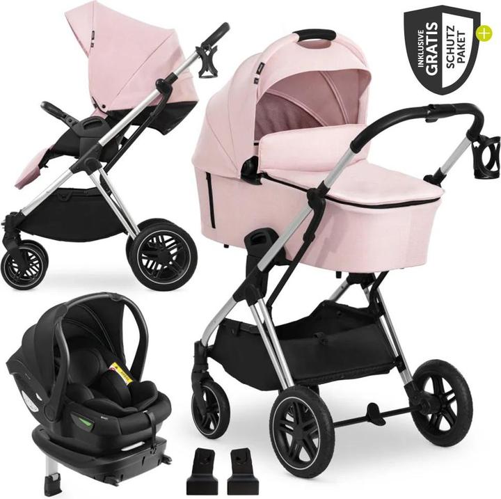 Actual product image Hauck Kinderwagen 3 in 1 4in1 Kinderwagen-Set Vision X Trio Set - inkl. i-Size