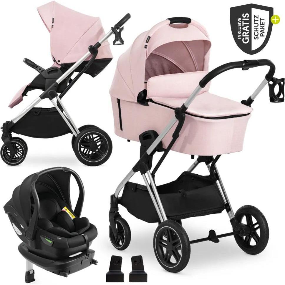 Thumbnail - Hauck, Kinderwagen, Kinderwagen 3 in 1 4in1 Kinderwagen-Set Vision X Trio Set - inkl. i-Size