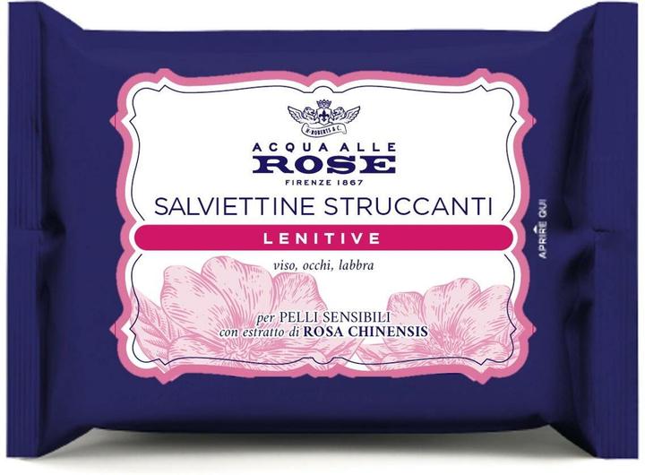 Acqua alle rose Sensitive Gesichts-Reinigungstücher 20 pz. (Reinigungstücher Gesicht)