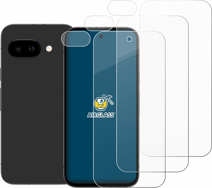 Actual product image BROTECT AirGlass Glass (3 Piece, Google Pixel 9a)