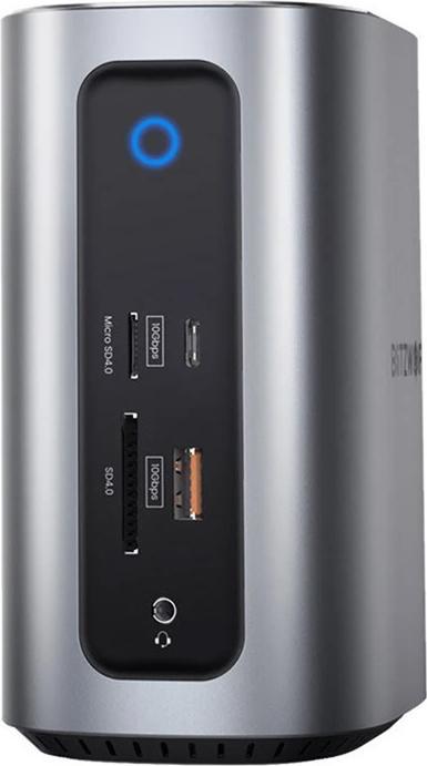 Actual product image BlitzWolf BW-TH15 17in1 Docking Station 2xHD+DP+4xC+3xUSB 3.0+USB 3.1+C 3.2+C PD+RJ45+micro SD+S... (USB-C)