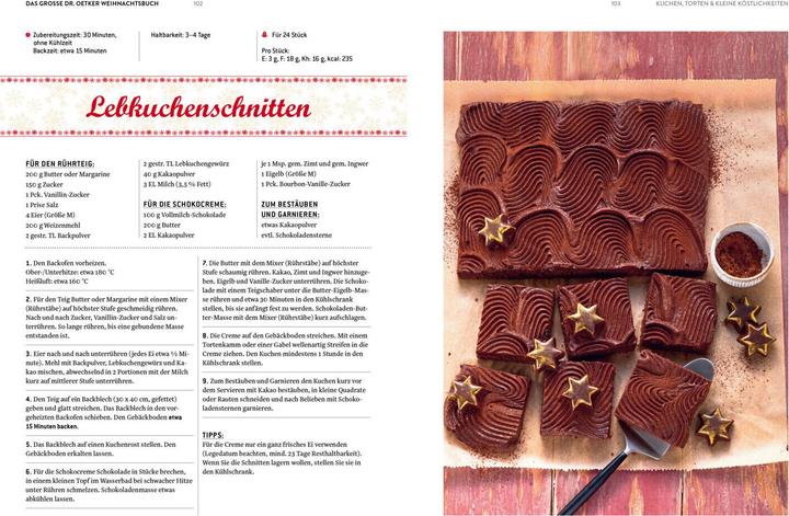 Immagine prodotto Dr. Oetker Das grosse Weihnachtsbuch (Tedesco, 2019)