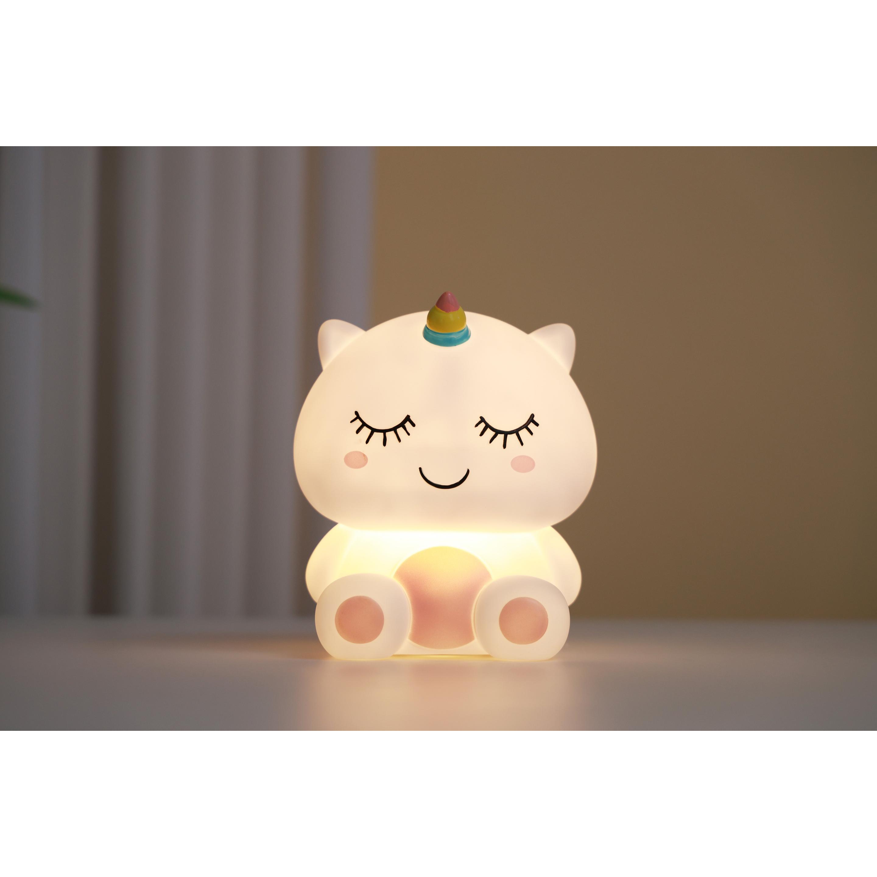 Total Juggling, Luce notturna, iTotal - Night light - Unicorn - 18 × 15 × 12.5 cm