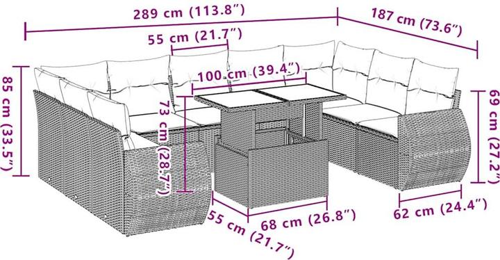 Produktbild vidaXL Timo