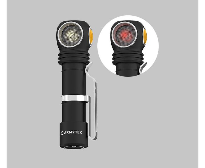 Actual product image ArmyTek Wizard C2 WR Magnet USB Multifunction Lamp warm & red (11.20 cm, 1100 lm)