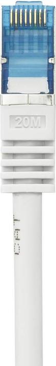 Produktbild Renkforce CAT6A S/FTP Netzwerkverlängerung (Kabel + Kupplung) 20 m (S/FTP, CAT6a, 20 m)