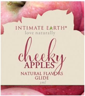 Produktbild Intimate Earth Natural Flavors Glide Cheeky Apples Foil 3 ml (3 ml)