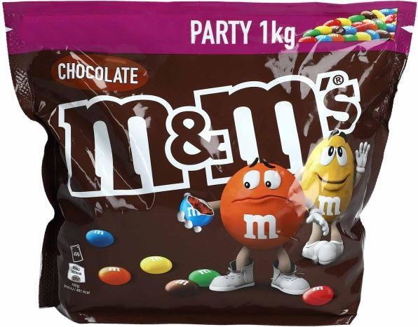 Image du produit M & M's m&m's Choco Bonbons au chocolat 1 kg (1000 g)