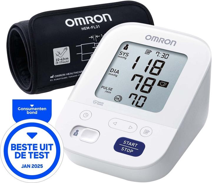 Actual product image Omron M3 Comfort (Blood pressure monitor upper arm)