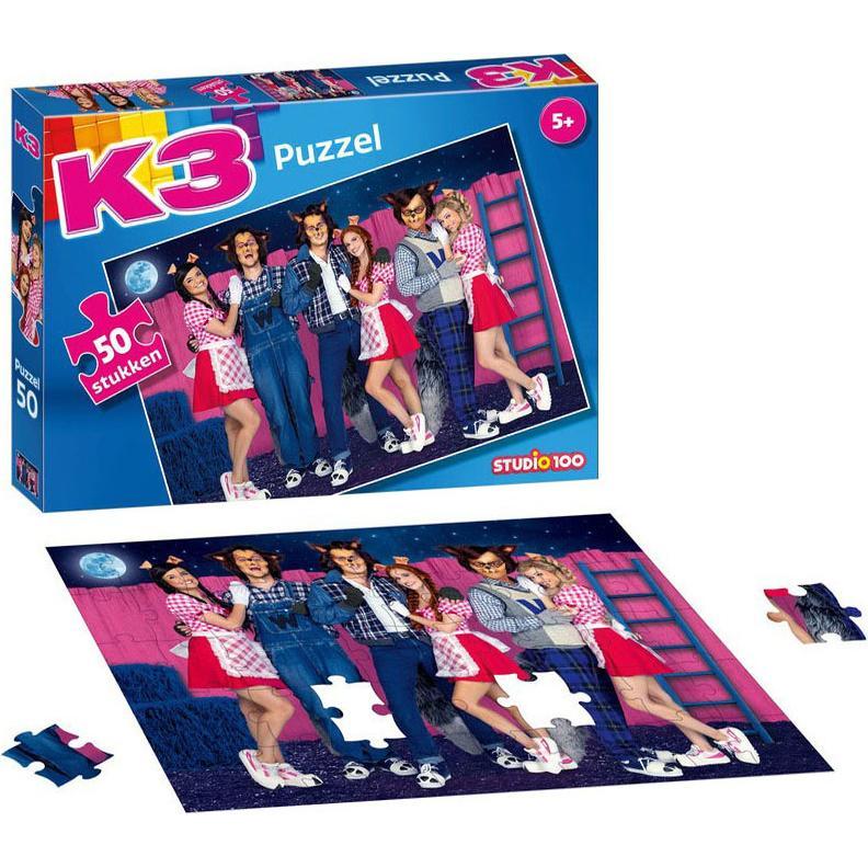 Thumbnail - Studio 100 K3 MEK3B2000970 Puzzle, blu (50 Teile)