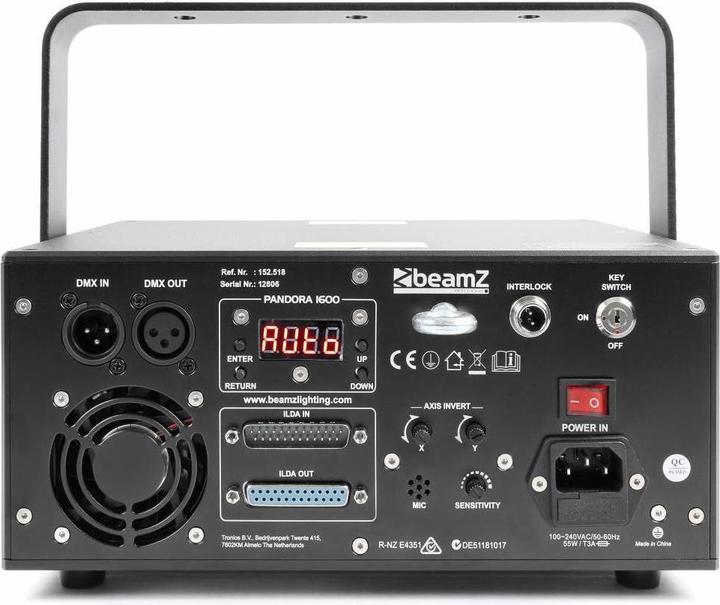 Produktbild BeamZ Pandora 1600