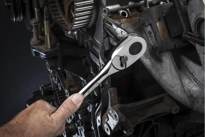 Actual product image SATA Socket set hex 3/8" 58 pcs. (3/8")