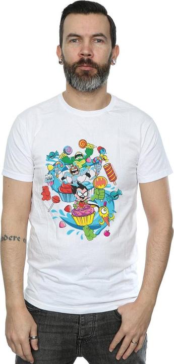 Image du produit - T-shirt TEEN TITANS GO CANDY MANIA - Homme (4XL)