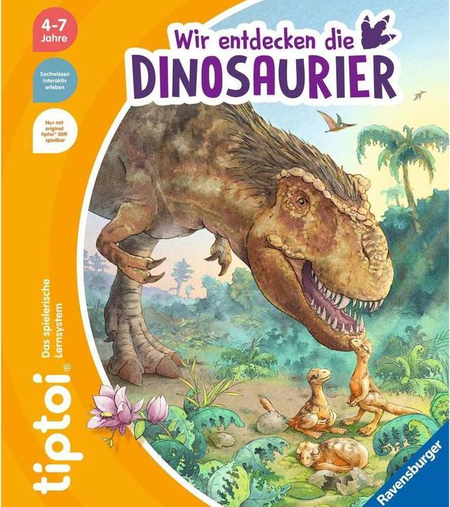 Immagine prodotto tiptoi Wir entdecken die Dinosaurier (Tedesco, Frisona inca, Stefan Richter, 2023)
