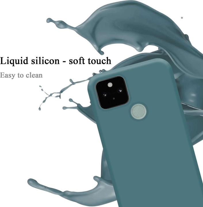 Immagine prodotto Cadorabo Custodia per Google PIXEL 5 TPU Liquid Silicone Case (Google Pixel 5)