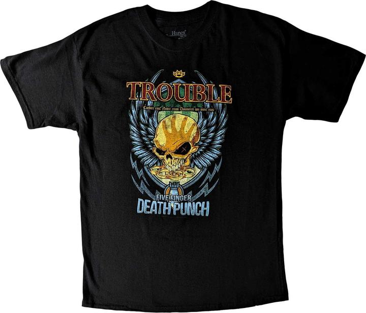 Produktbild Five Finger Death Punch Trouble TShirt (140)