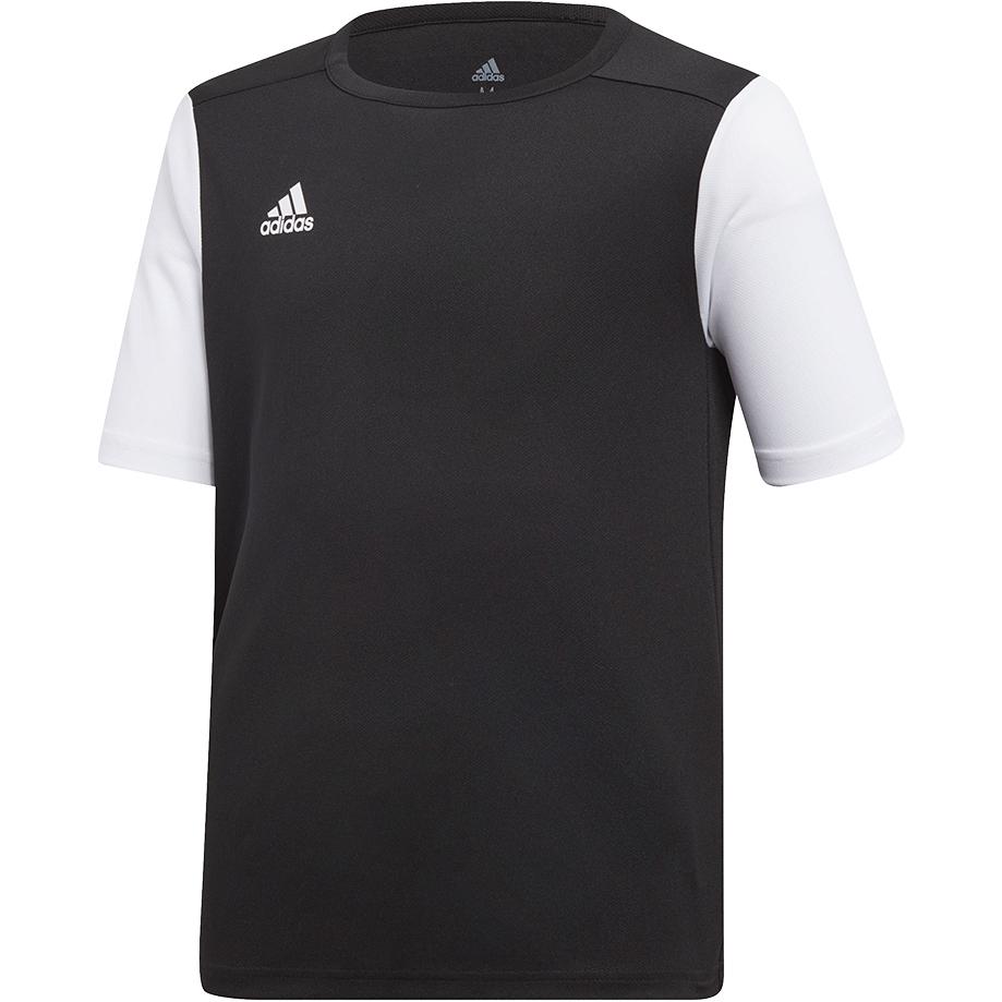 adidas, Jungen, Sportshirt, Estro 19 Trikot Kinder (176), Schwarz, 176