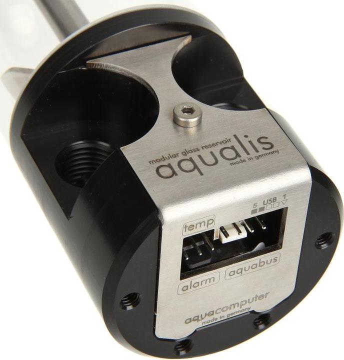 Produktbild Aqua Computer Aqualis XT mit Füllstandsmessung und Beleuchtungsmög