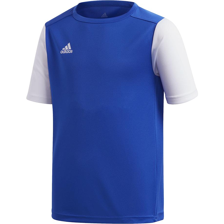 adidas, Jungen, Sportshirt, Estro 19 Trikot Kinder (164), Blau, 164
