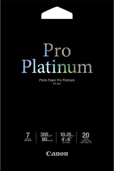 Produktbild Canon PT-101 Pro Platinum (300 g/m², 10 x 15 cm, 20 x)