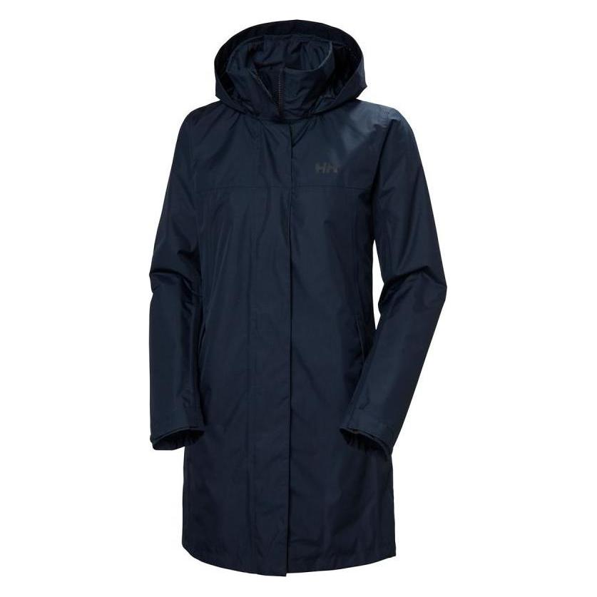 Helly Hansen, Vrouwen, Jassen, Damen-Regenmantel Vancouver Ins Raincoat, Blauw