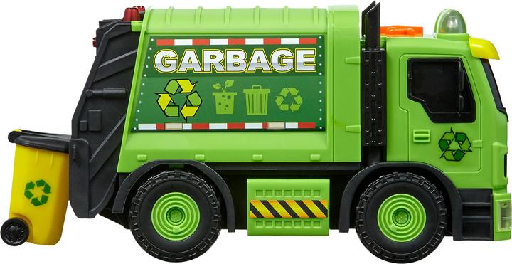 Produktbild Nikko 20191 City Service Fleet Müllwagen, Müllauto mit Tonne, Hebefunktion, Licht un...